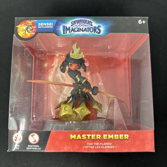 Master Ember Skylanders Imaginators Sensei Figure Pre-Owned with Box Tested - Picture 6 of 6